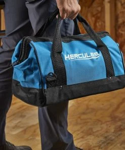 Buy 🛒 HERCULES 16 in. Tool Bag with 6 Pockets ⭐ -Outlet The Power Tool Hub Store 63637 W9