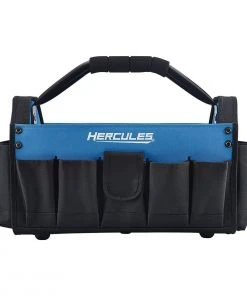 Discount ❤️ HERCULES 17 in. Tool Tote with 19 Pockets 🔔 15 Discount ❤️ HERCULES 17 in. Tool Tote with 19 Pockets 🔔 -Outlet The Power Tool Hub Store 64659 W4