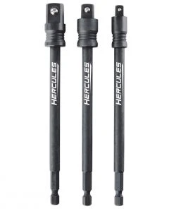 Best Sale ⭐ HERCULES Impact Rated 6 in. Socket Adapter Set, 3 Pc. 🌟