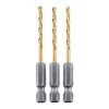 Buy 😀 HERCULES 7/64 in. Impact Rated Hex Shank Titanium Drill Bit Set, 3 Piece ✨
