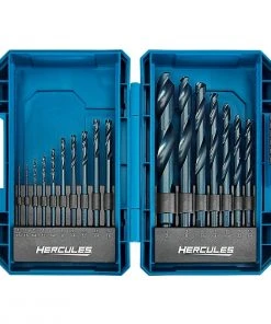 Best reviews of โจ HERCULES Black Oxide Drill Bit Set, 17 Pc. โจ