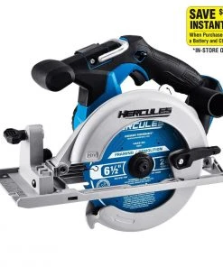 Flash Sale ⌛ HERCULES 20V Cordless 6-1/2 in. Circular Saw - Tool Only 🛒